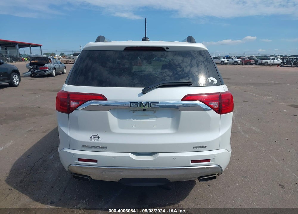 2018 GMC ACADIA DENALI VIN: 1GKKNXLSXJZ192433