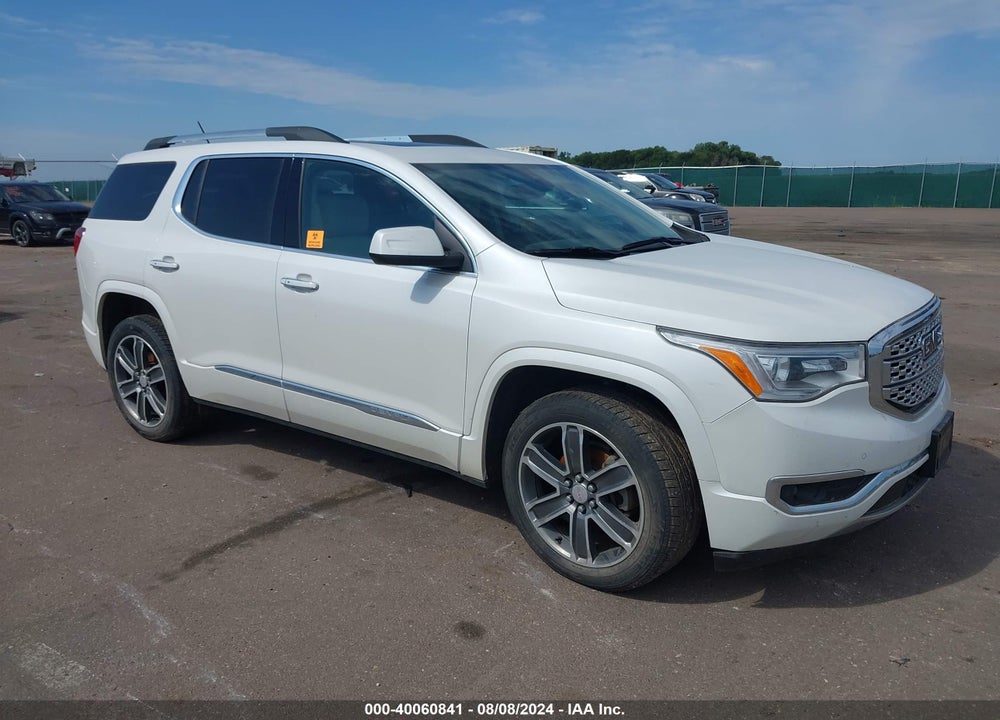 2018 GMC ACADIA DENALI VIN: 1GKKNXLSXJZ192433