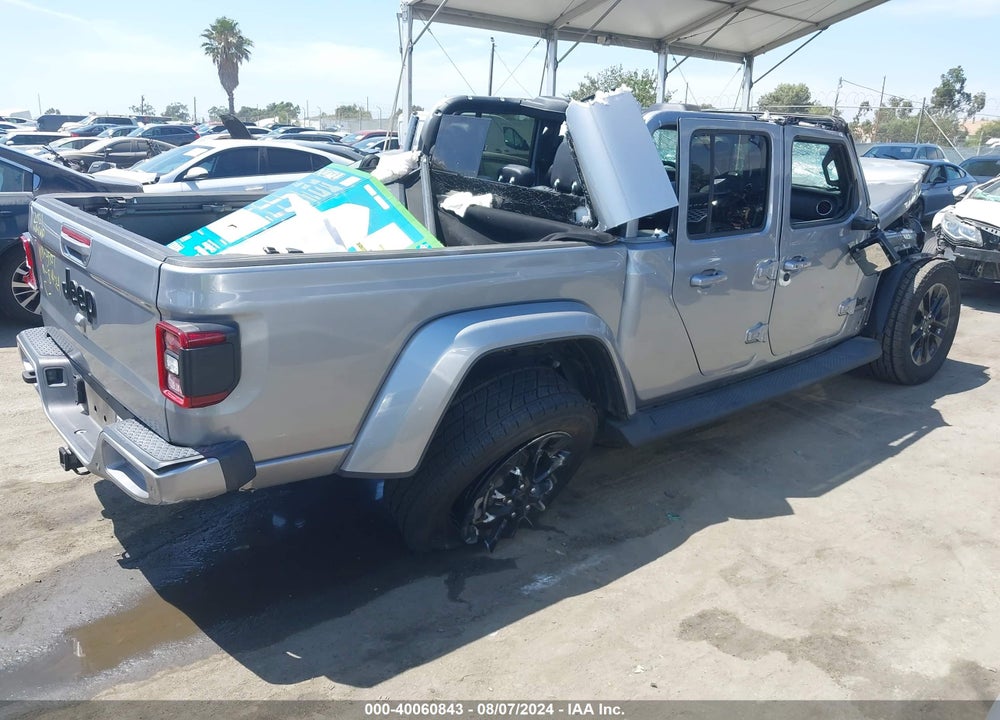 2021 JEEP GLADIATOR HIGH ALTITUDE 4X4 VIN: 1C6HJTFG3ML503507