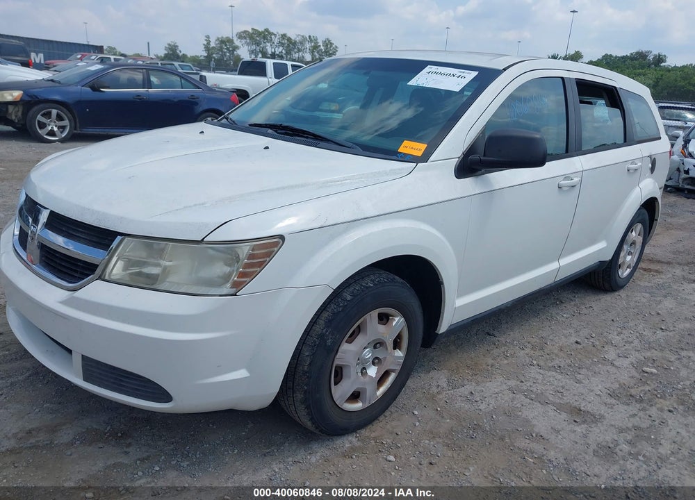 2009 DODGE JOURNEY SE VIN: 3D4GG47B89T518353
