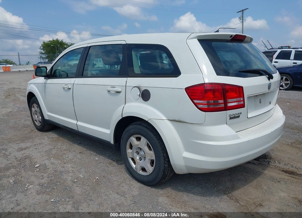 2009 DODGE JOURNEY SE VIN: 3D4GG47B89T518353