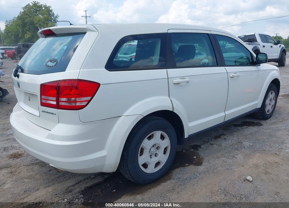 2009 DODGE JOURNEY SE VIN: 3D4GG47B89T518353