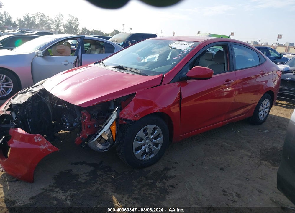 2016 HYUNDAI ACCENT SE VIN: KMHCT4AE9GU071542