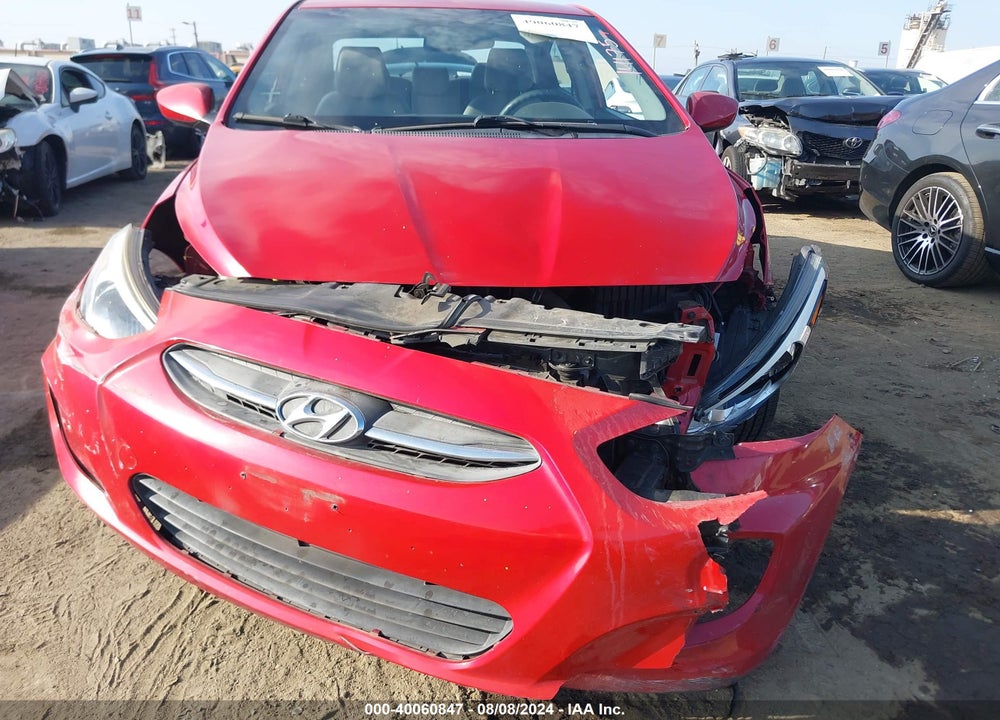 2016 HYUNDAI ACCENT SE VIN: KMHCT4AE9GU071542