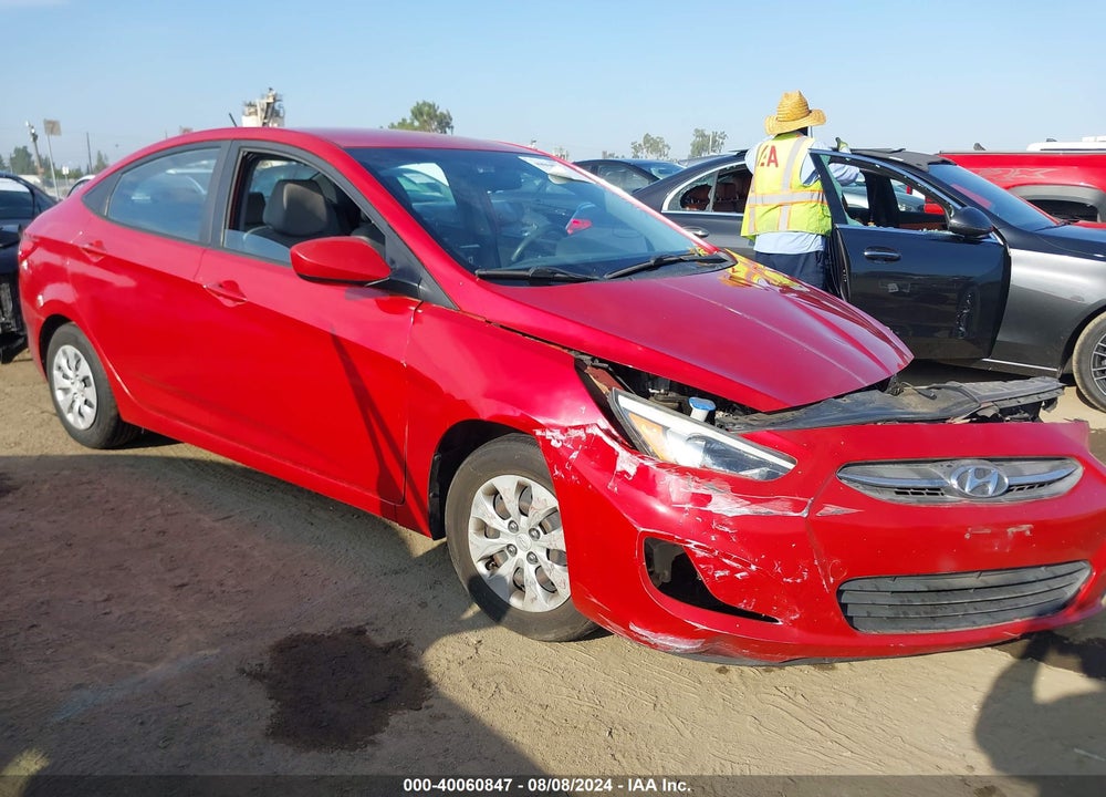 2016 HYUNDAI ACCENT SE VIN: KMHCT4AE9GU071542