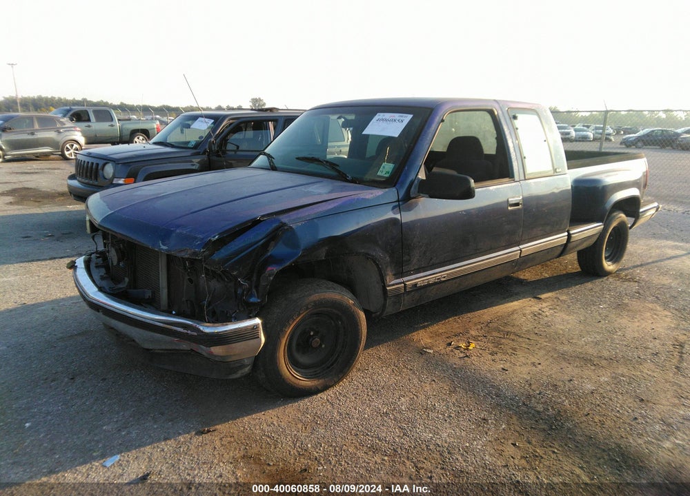 1996 GMC SIERRA C1500 VIN: 2GTEC19M8T1548829