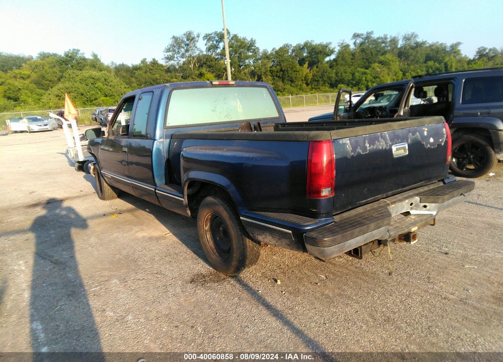 1996 GMC SIERRA C1500 VIN: 2GTEC19M8T1548829