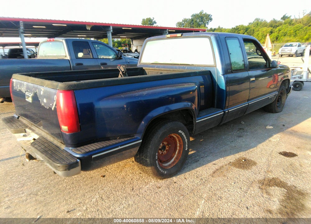 1996 GMC SIERRA C1500 VIN: 2GTEC19M8T1548829