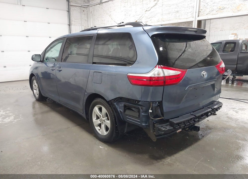2016 TOYOTA SIENNA LE 8 PASSENGER VIN: 5TDKK3DC9GS692677