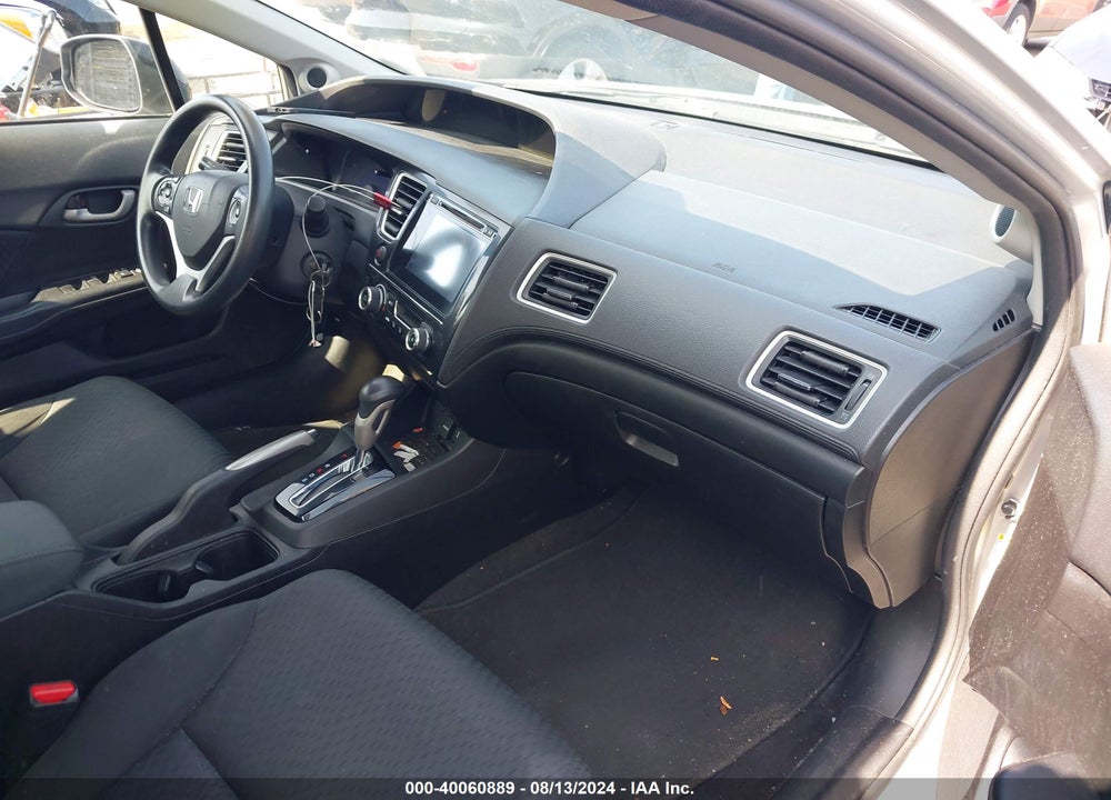 2015 HONDA CIVIC SE VIN: 19XFB2F75FE298078