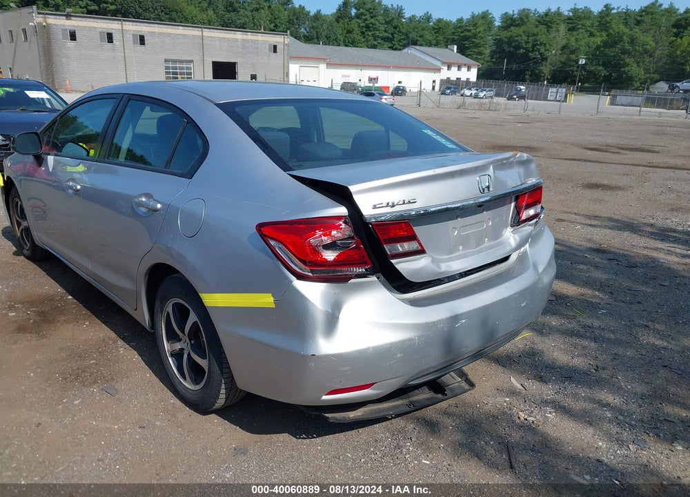 2015 HONDA CIVIC SE VIN: 19XFB2F75FE298078