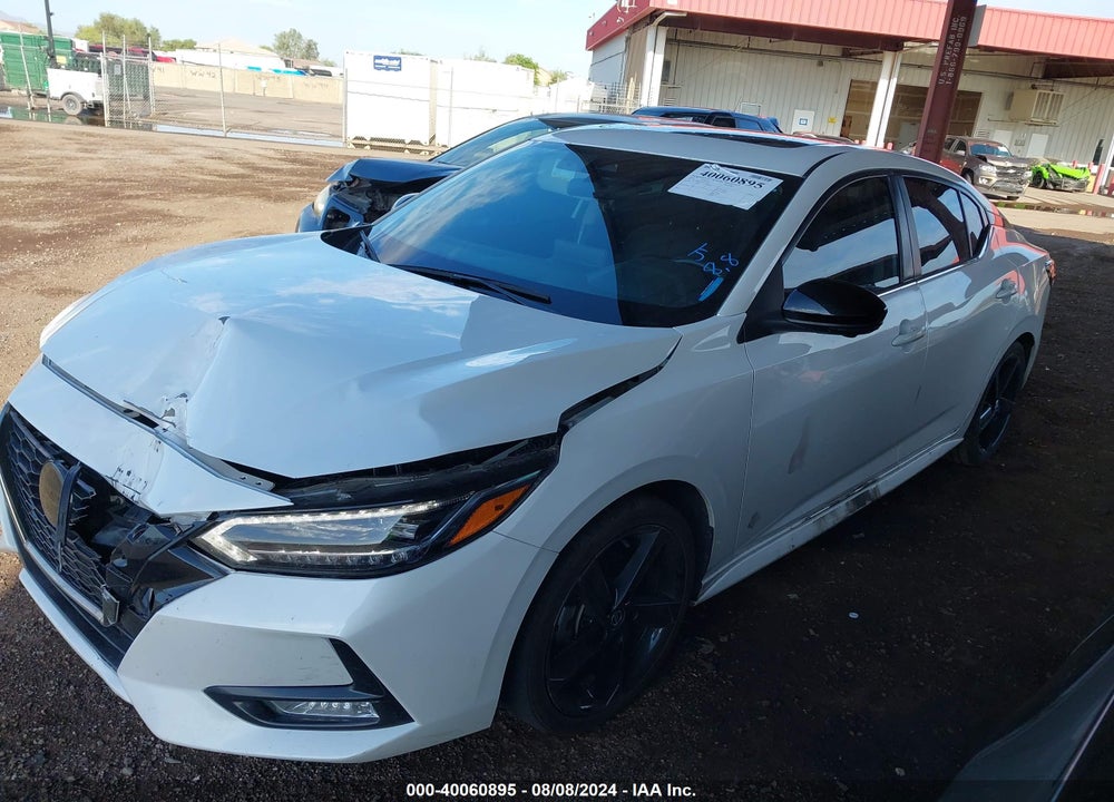 2022 NISSAN SENTRA SR XTRONIC CVT VIN: 3N1AB8DVXNY320915
