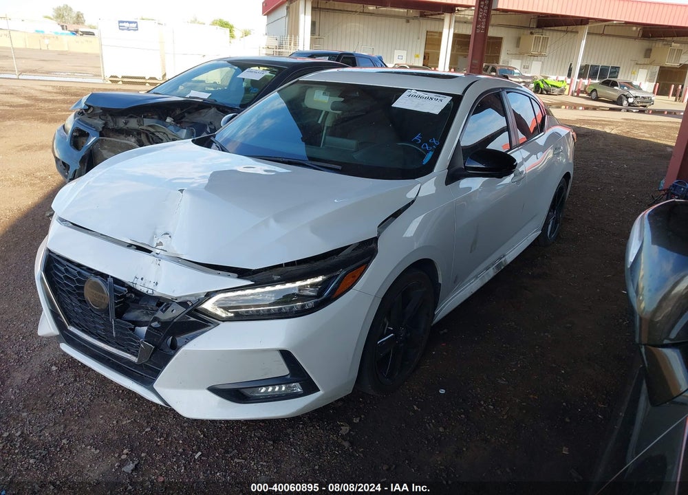 2022 NISSAN SENTRA SR XTRONIC CVT VIN: 3N1AB8DVXNY320915