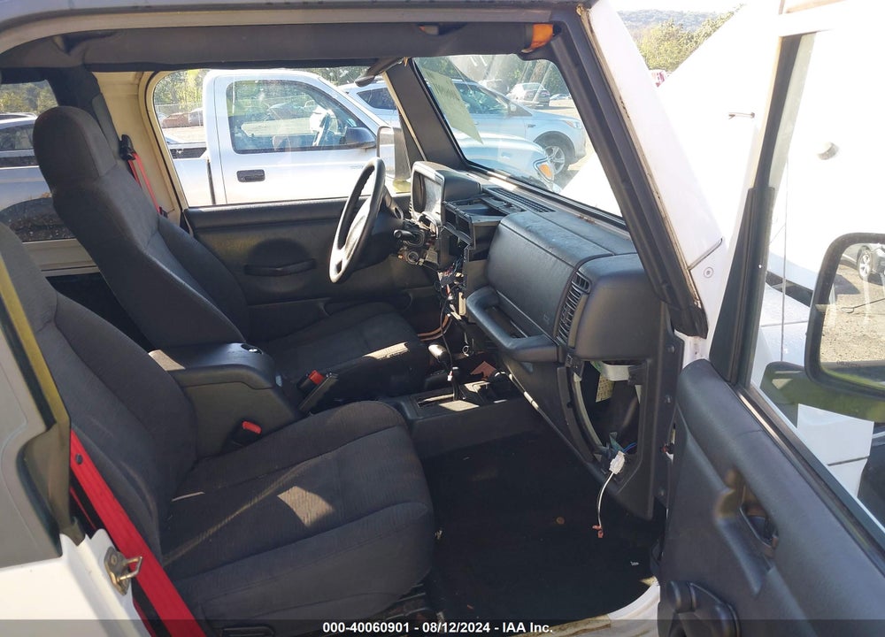 2003 JEEP WRANGLER X VIN: 1J4FA39S63P317672