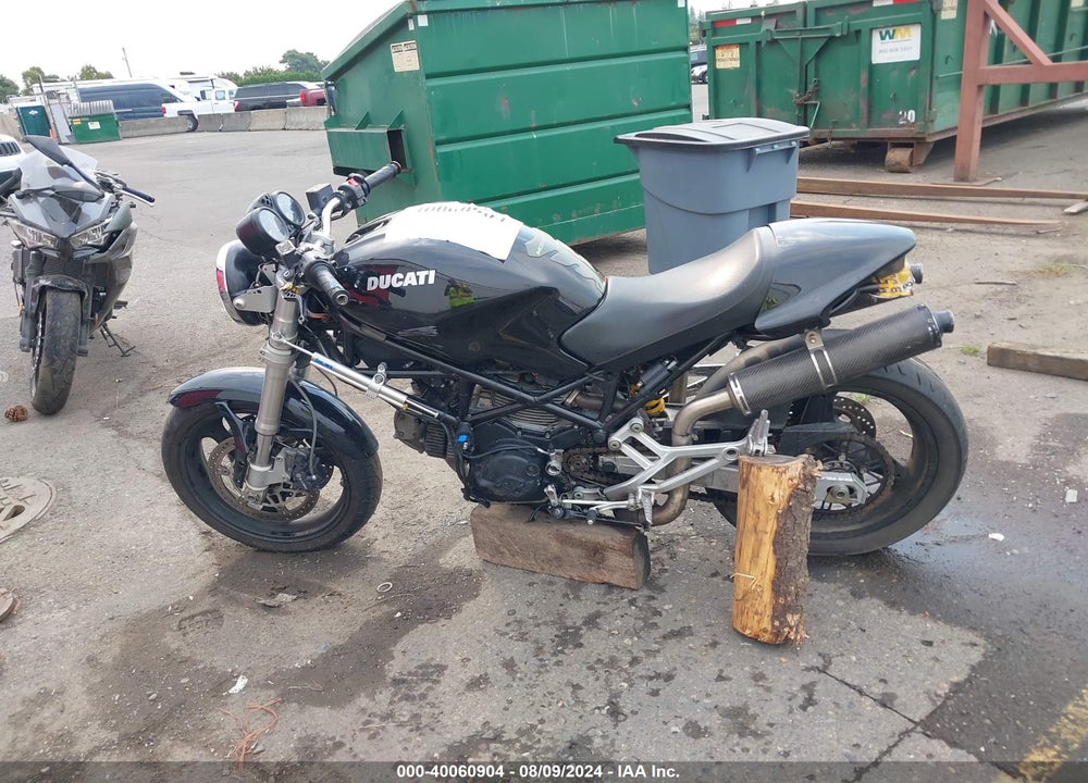 2005 DUCATI M600 VIN: ZDM1RA2K55B063934