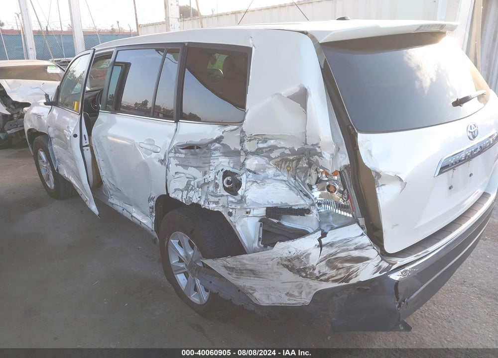 2012 TOYOTA HIGHLANDER VIN: 5TDZA3EH7CS025497