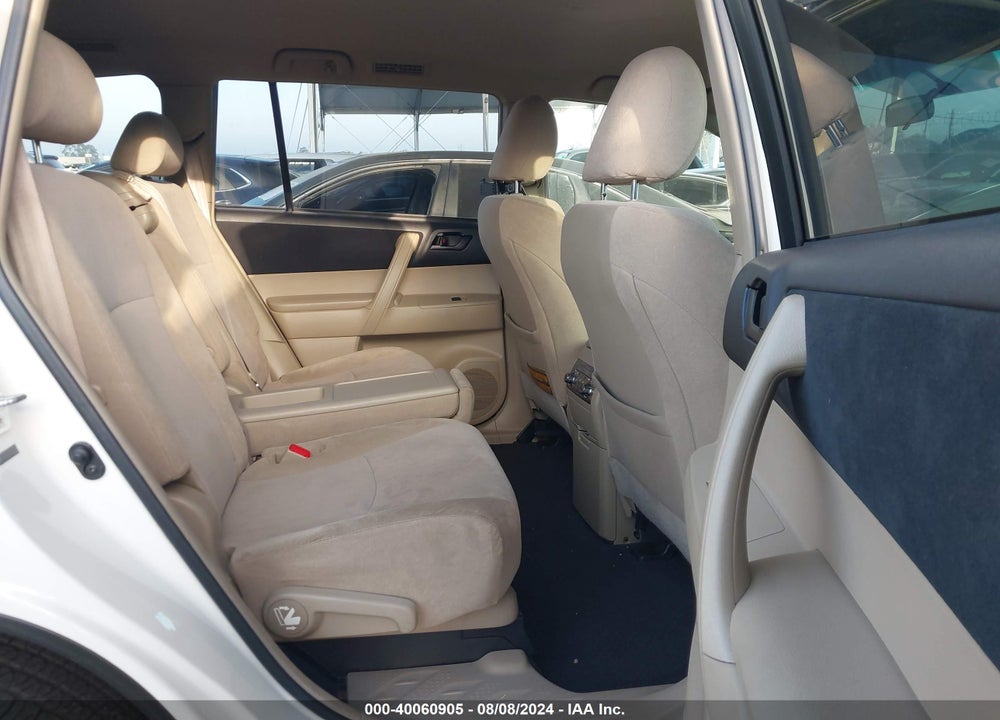 2012 TOYOTA HIGHLANDER VIN: 5TDZA3EH7CS025497