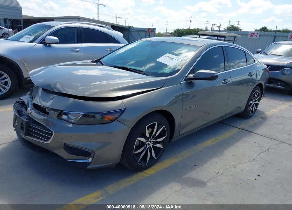 2018 CHEVROLET MALIBU LT VIN: 1G1ZD5ST4JF194815