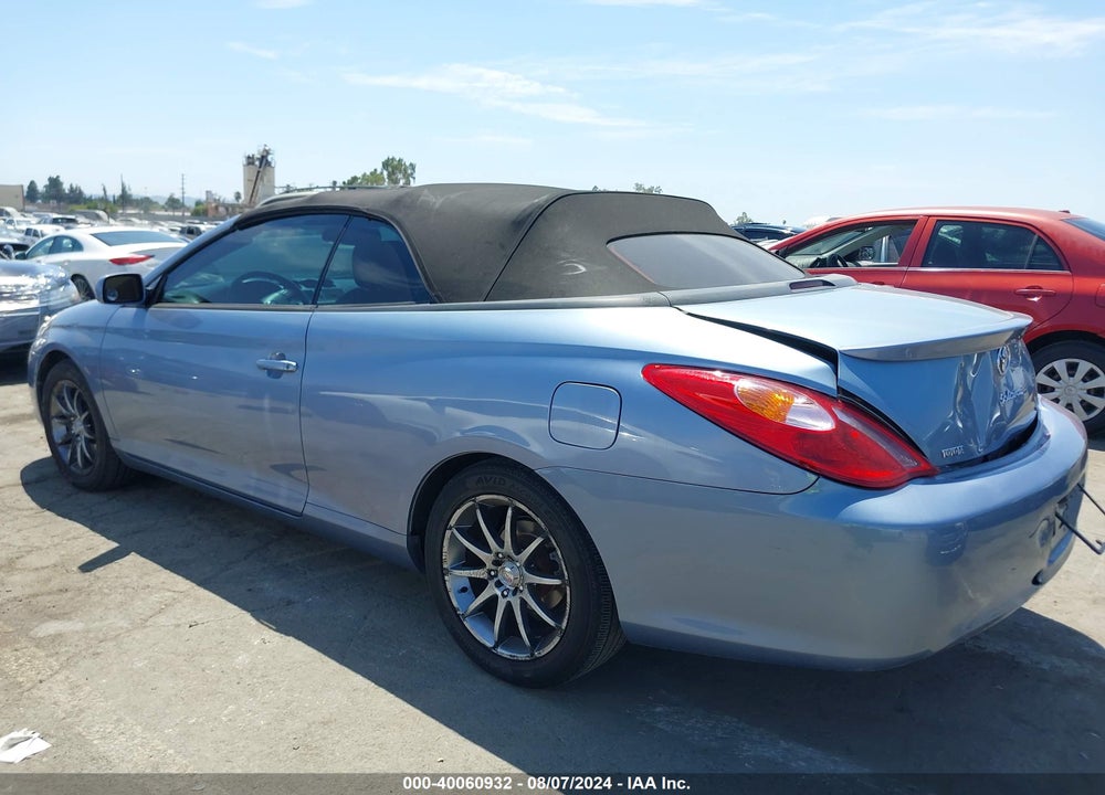 2005 TOYOTA CAMRY SOLARA SLE VIN: 4T1FA38P85U064891
