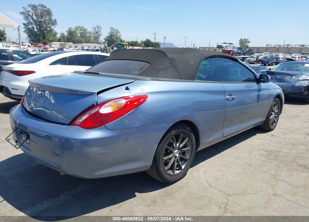 2005 TOYOTA CAMRY SOLARA SLE VIN: 4T1FA38P85U064891