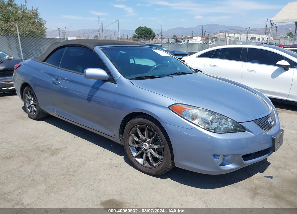 2005 TOYOTA CAMRY SOLARA SLE VIN: 4T1FA38P85U064891