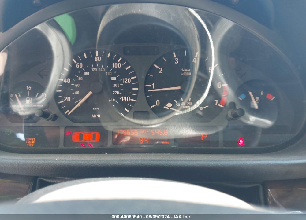 2003 BMW 325I VIN: WBAAZ33493PH32939