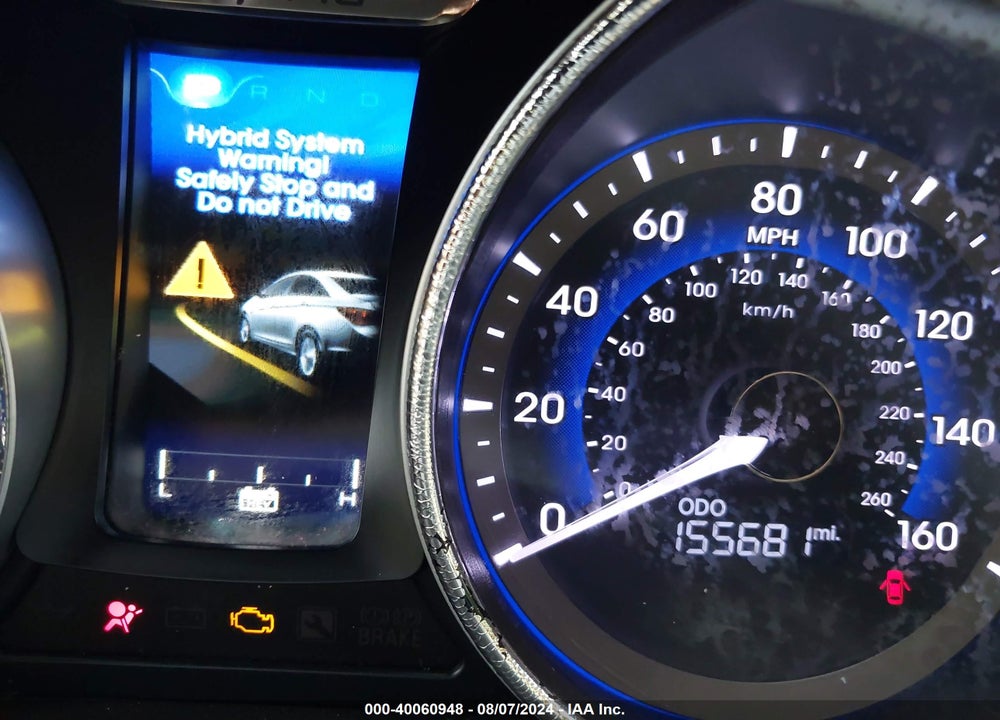 2013 HYUNDAI SONATA HYBRID VIN: KMHEC4A43DA073204