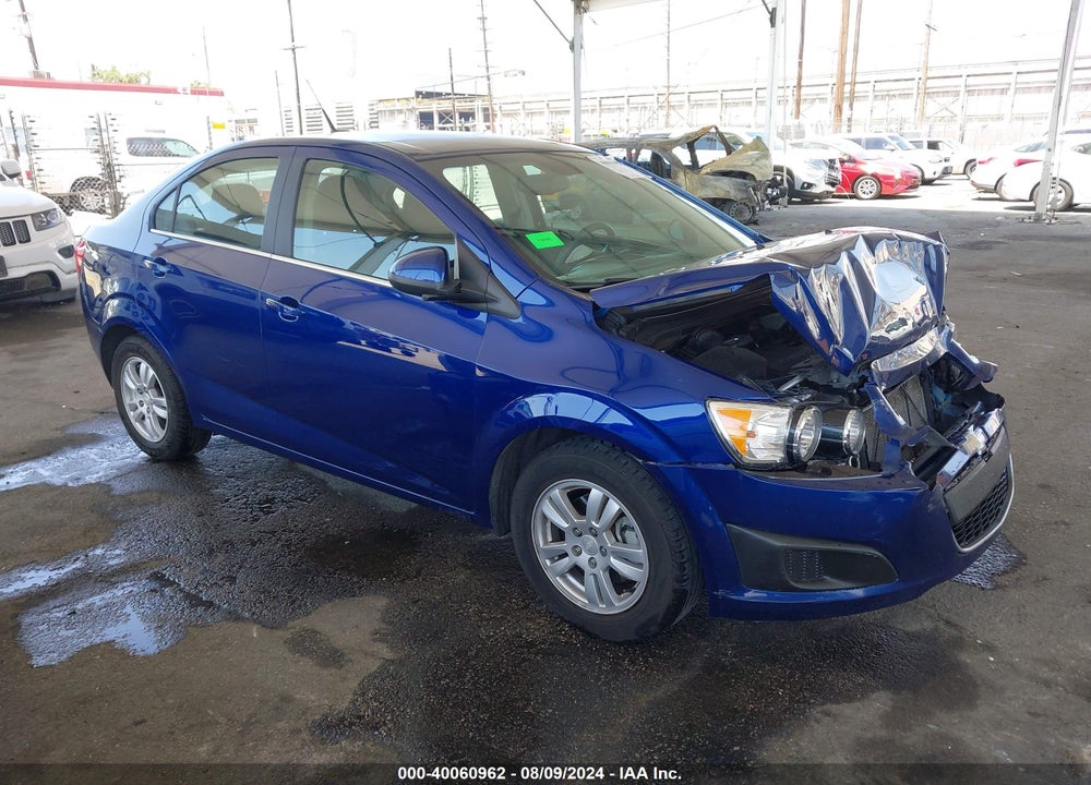 2013 CHEVROLET SONIC LT AUTO VIN: 1G1JC5SH4D4126509