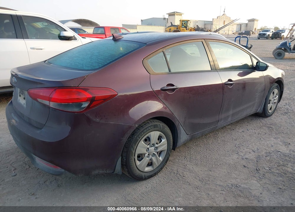 2017 KIA FORTE LX VIN: 3KPFK4A71HE060492