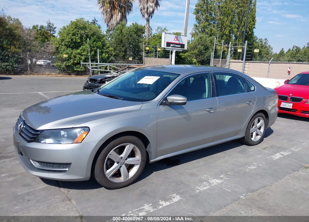 2014 VOLKSWAGEN PASSAT 1.8T WOLFSBURG EDITION VIN: 1VWAT7A33EC057499