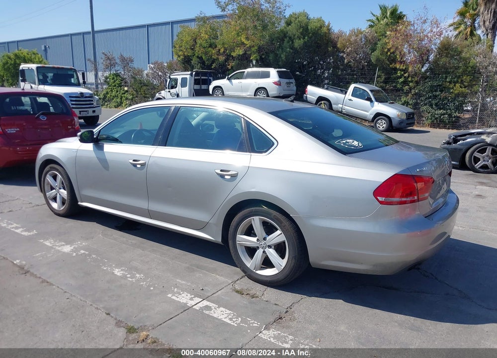 2014 VOLKSWAGEN PASSAT 1.8T WOLFSBURG EDITION VIN: 1VWAT7A33EC057499