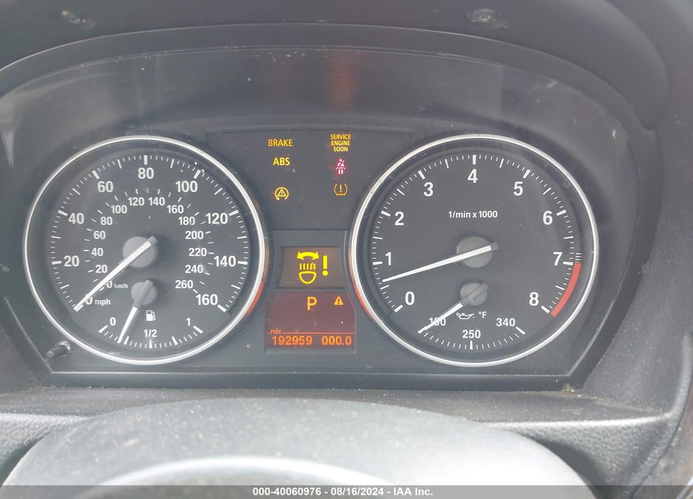 2008 BMW 335I VIN: WBAVB775X8NM05532