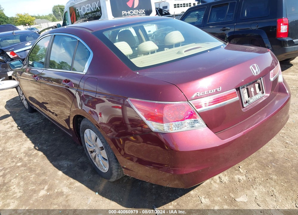 2012 HONDA ACCORD VIN: 1HGCP2F33CA145829