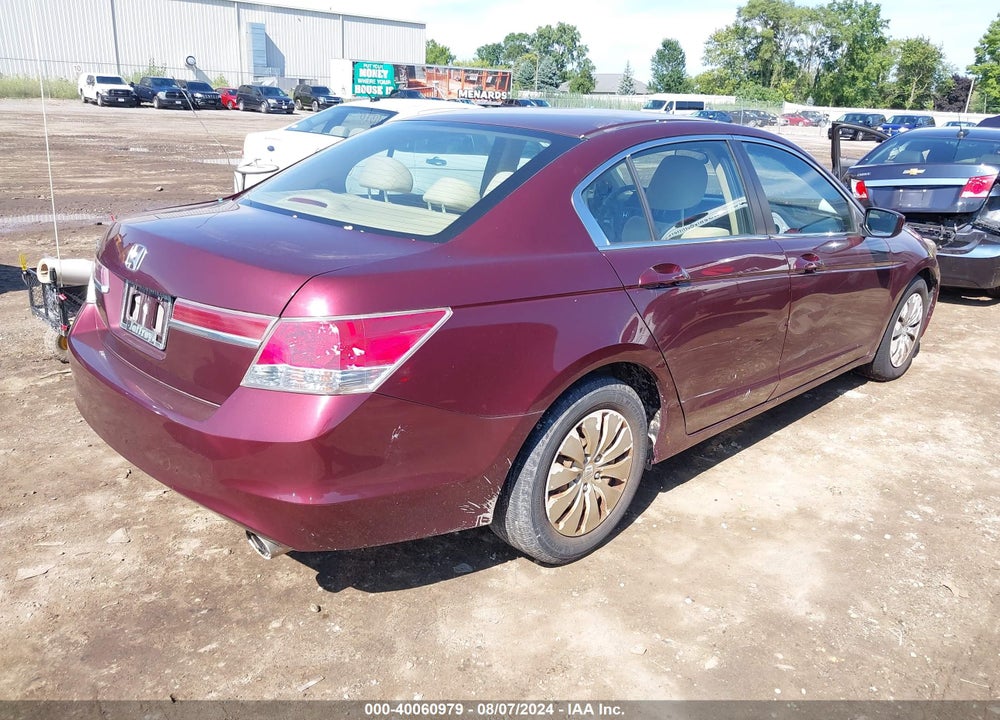 2012 HONDA ACCORD VIN: 1HGCP2F33CA145829
