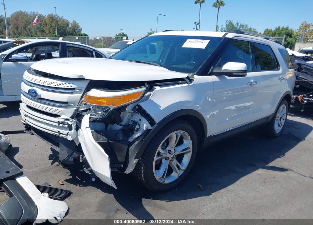 2011 FORD EXPLORER LIMITED VIN: 1FMHK7F87BGA61306