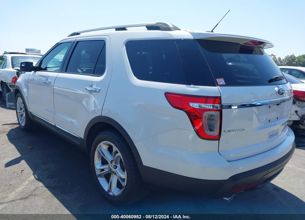 2011 FORD EXPLORER LIMITED VIN: 1FMHK7F87BGA61306
