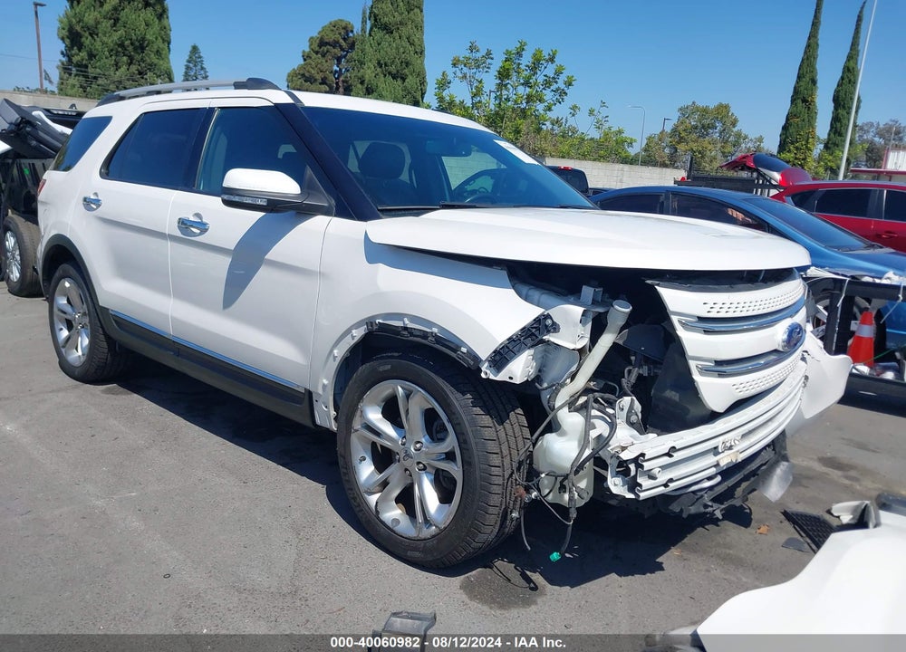 2011 FORD EXPLORER LIMITED VIN: 1FMHK7F87BGA61306