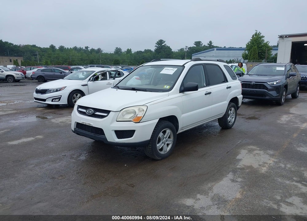 2010 KIA SPORTAGE LX V6 VIN: KNDKGCA31A7670759