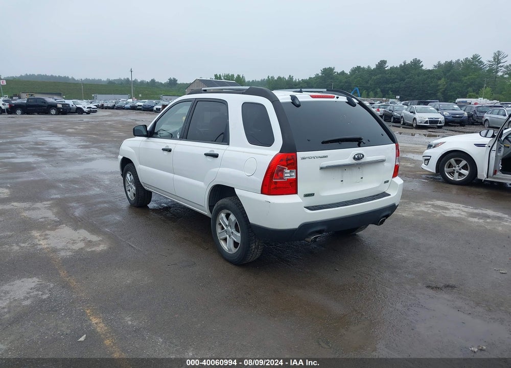 2010 KIA SPORTAGE LX V6 VIN: KNDKGCA31A7670759