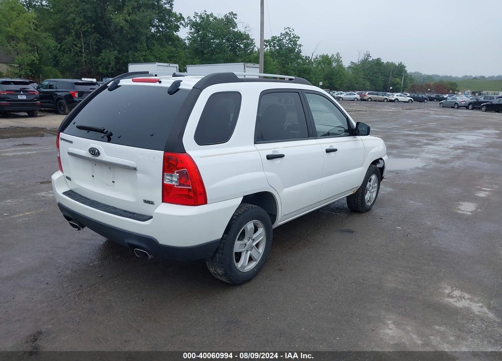 2010 KIA SPORTAGE LX V6 VIN: KNDKGCA31A7670759