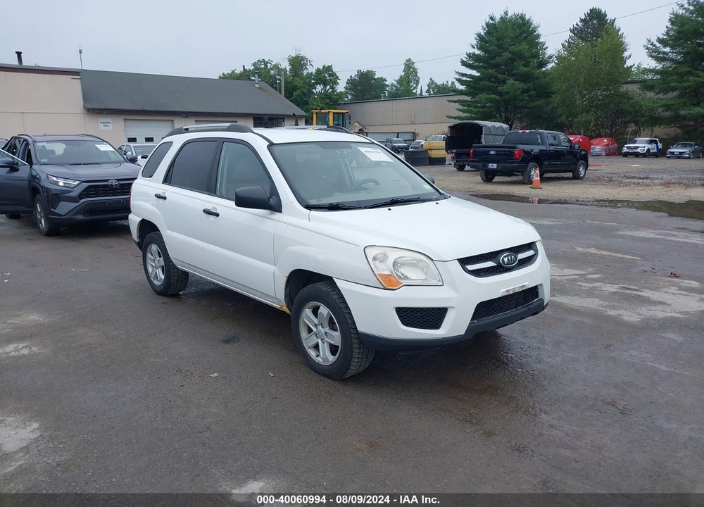 2010 KIA SPORTAGE LX V6 VIN: KNDKGCA31A7670759