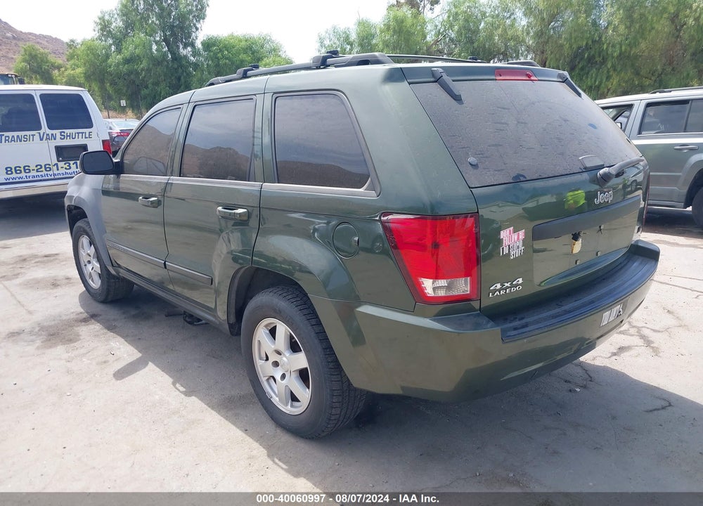 2008 JEEP GRAND CHEROKEE LAREDO VIN: 1J8GR48KX8C228348