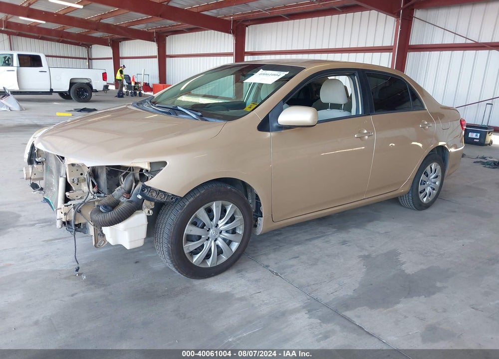 2012 TOYOTA COROLLA LE VIN: JTDBU4EE6C9176608