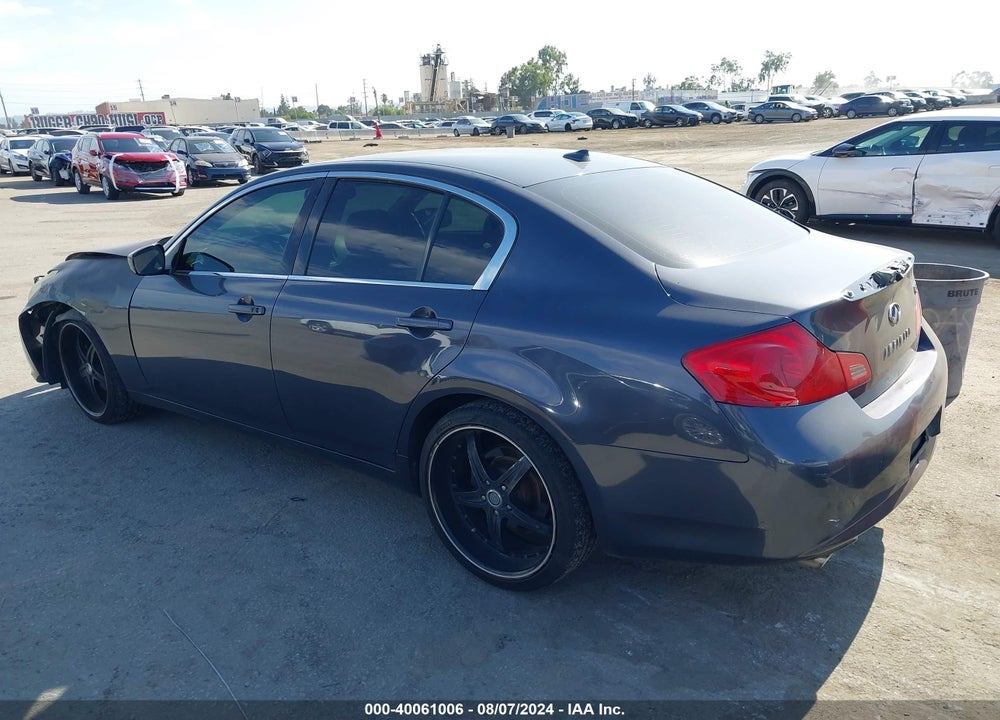 2011 INFINITI G37 JOURNEY VIN: JN1CV6APXBM504390