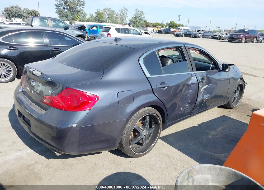 2011 INFINITI G37 JOURNEY VIN: JN1CV6APXBM504390