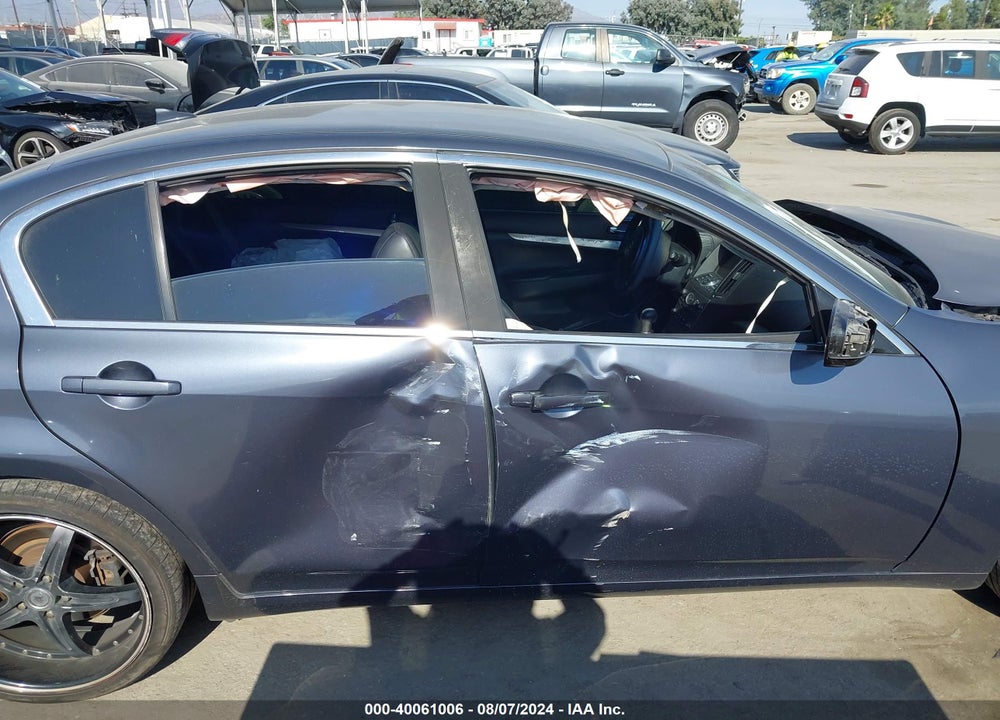 2011 INFINITI G37 JOURNEY VIN: JN1CV6APXBM504390