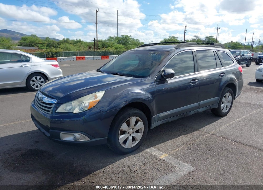2011 SUBARU OUTBACK 2.5I PREMIUM VIN: 4S4BRCBC1B3349883