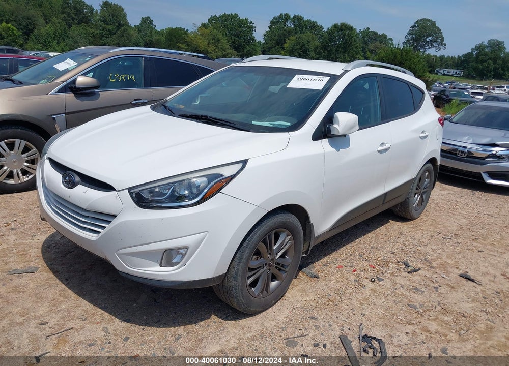 2014 HYUNDAI TUCSON SE VIN: KM8JU3AG1EU824154