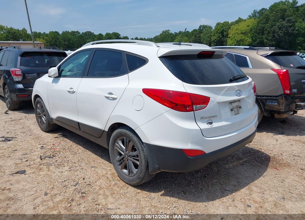 2014 HYUNDAI TUCSON SE VIN: KM8JU3AG1EU824154