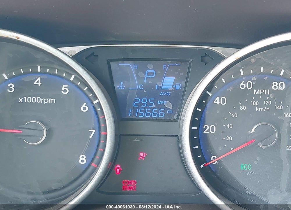 2014 HYUNDAI TUCSON SE VIN: KM8JU3AG1EU824154